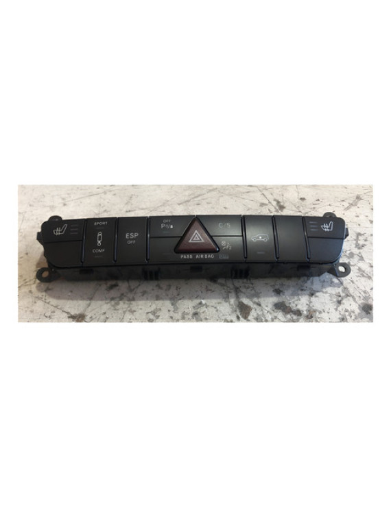Botão Pisca + Comandos Mercedes Benz R500 2006 2007 Preto
