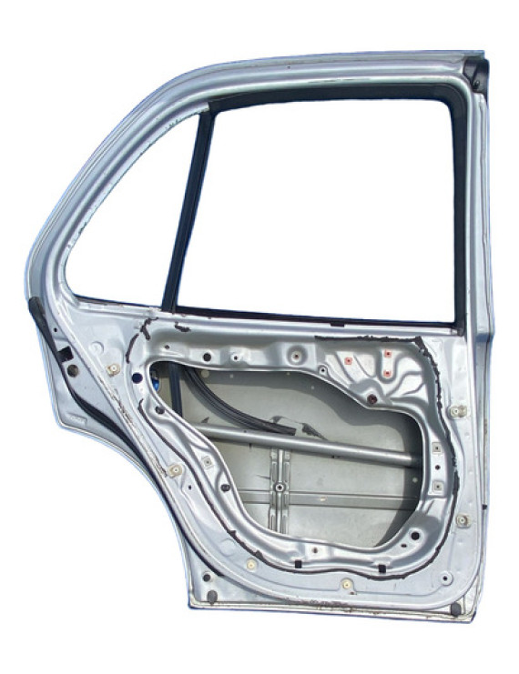 Porta Traseira Esquerda Toyota Camry 1992 A 1994  Traseira Esquerda Prateado