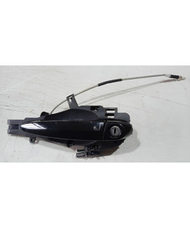 Maçaneta Externa Dianteira Esquerda Bmw X6 2012 Preto