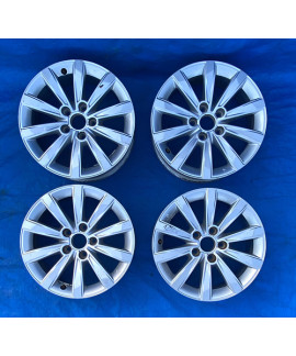 Jogo De Rodas Aro 16 Audi A3 2016 5x112 Prateado