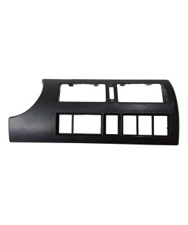 Moldura Painel Central Gol Parati Saveiro G3 2000 - 2005 Preto