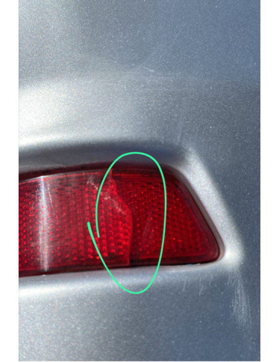 Parachoque Traseiro Corolla 2015 A 2019 / Detalhe