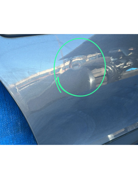 Porta Traseira Direita Audi A3 1997 A 2005 Traseira Direita Azul