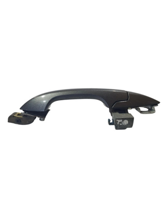 Maçaneta Externa Traseira Direita Crv 2007 - 2011 Preto Traseira
