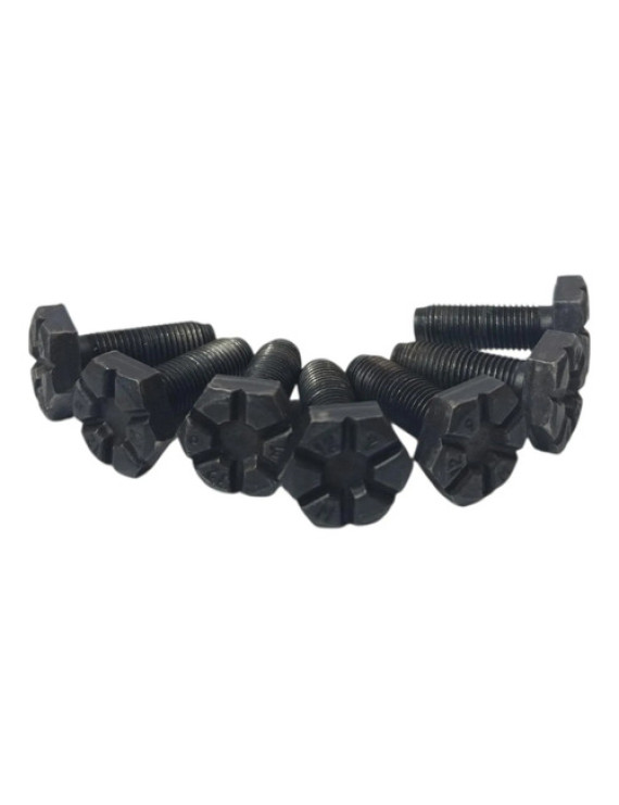 Kit Parafuso Volante Motor Duster 2.0 2012 - 2016 Preto