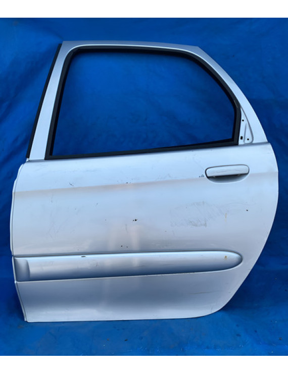 Porta Traseira Esquerda Xsara Picasso 2000 A 2012 Prateado