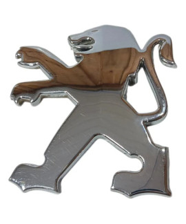 Emblema Tampa Traseira Peugeot 307 Sw 2005 2006 Prateado
