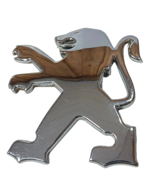 Emblema Tampa Traseira Peugeot 307 Sw 2005 2006 Prateado