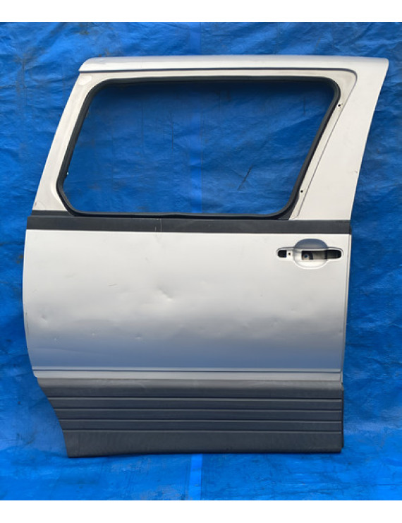 Porta Traseira Direita Toyota Prévia 1990 Á 1999 Traseira Direita Prateado