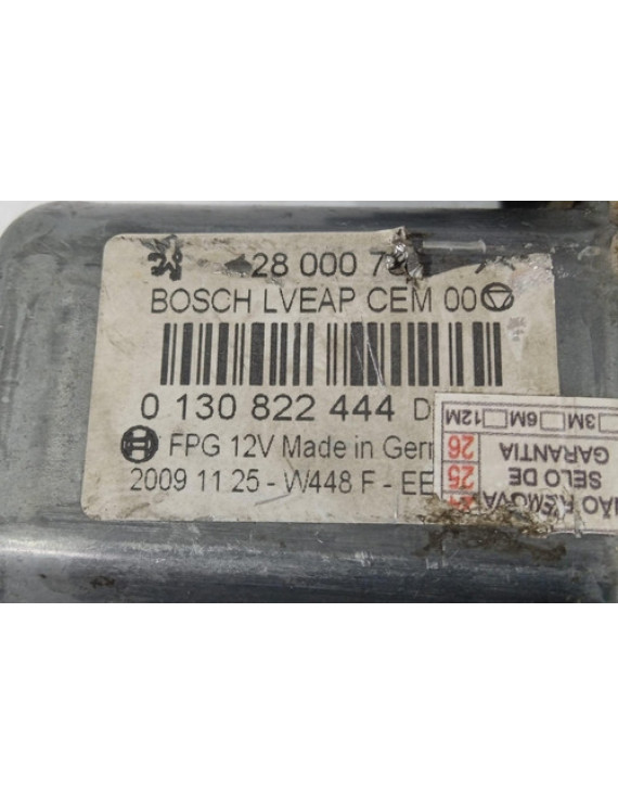 Motor De Vidro Elétrico Dianteiro Esquerdo C5 2009 2010