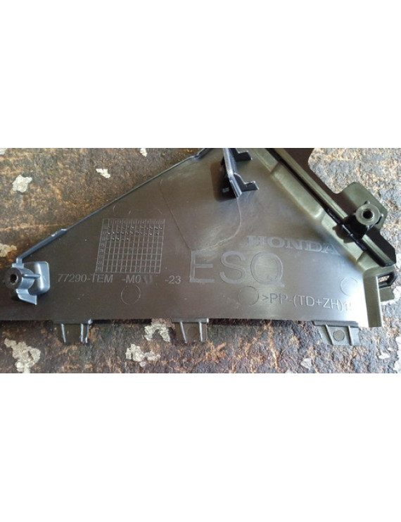 Moldura Acabamento Direito Console Honda Civic 2.0 2020
