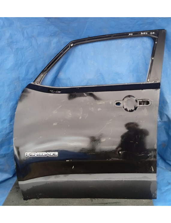 Porta Dianteira Esquerda Renegade  2016 2017 2018 2019 2020 Preto