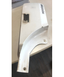 Aplique Inferior Tampa Traseira Toyota Rav4 2006 - 2011  Cinza
