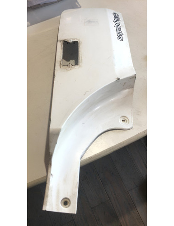 Aplique Inferior Tampa Traseira Toyota Rav4 2006 - 2011  Cinza