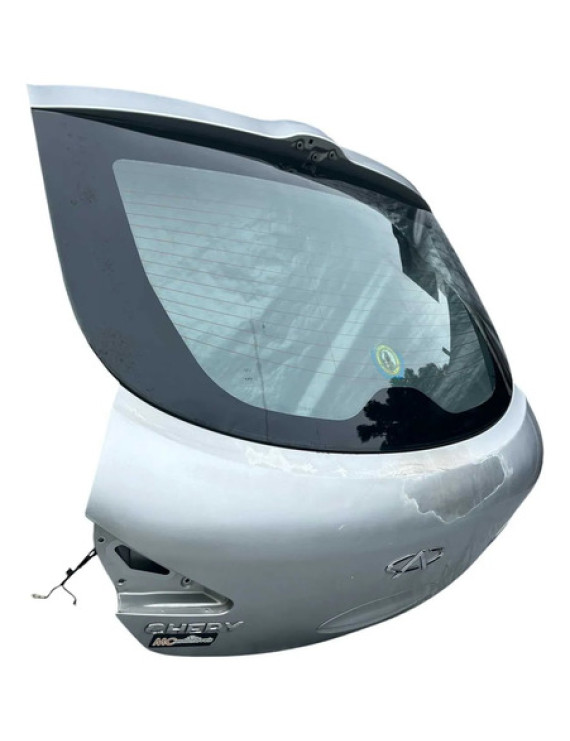 Tampa Traseira Chery Cielo Hatch 2010 2011 2012 Prateado