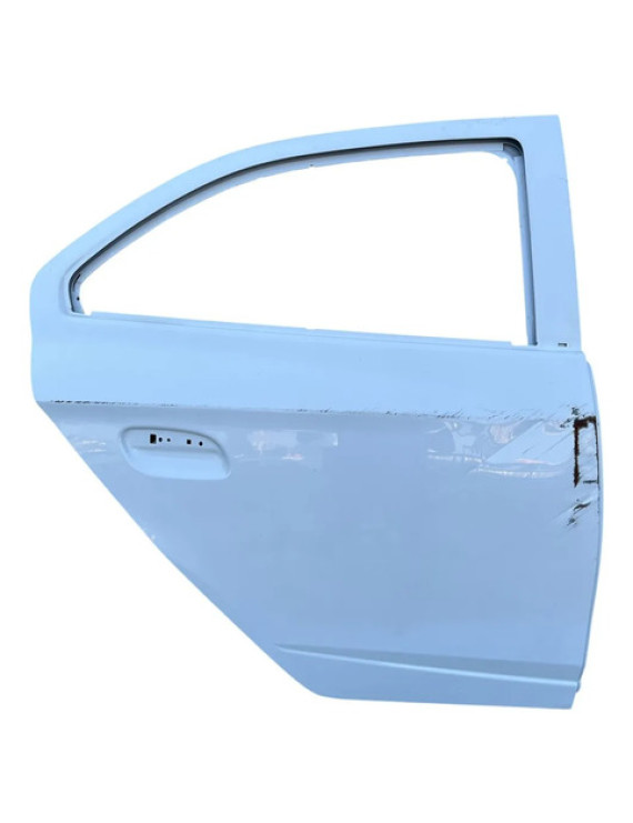Porta Traseira Direita Gm Onix 2013 A 2019 Pra Recuperar Traseira Direita Branco
