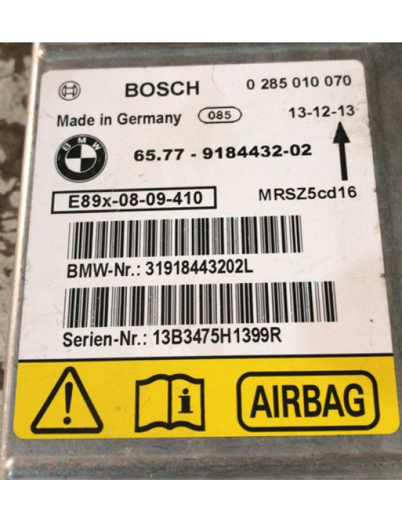 Módulo Air Bag Bmw 320i 2010 / 0285010070