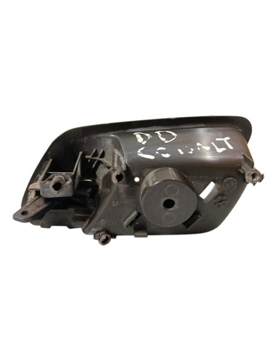 Maçaneta Interna Dianteira Direita Cobalt 2015 Preto Dianteira