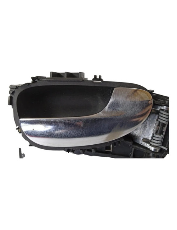Maçaneta Interna Direita Peugeot 307 2005 - 2012 Preto Dianteira/traseira