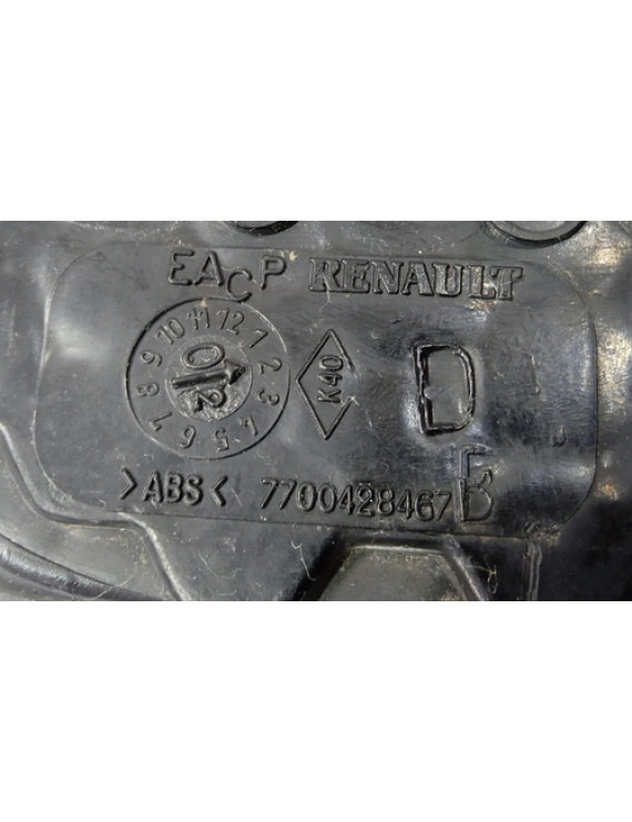 Grade Direita Capô Scenic 2001 2002 2003 2004 2005 Preto Fosco