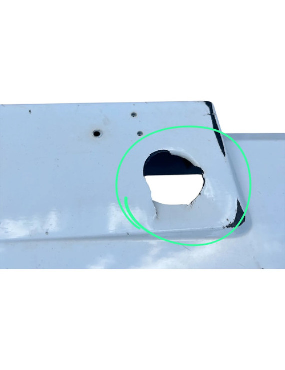 Parachoque Dianteiro Hyundai Hr 2005 A 2012 Detalhe Branco