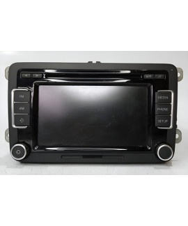 Central Multimídia Tiguan Fusca Passat Jetta 2012 5k0035190 Preto
