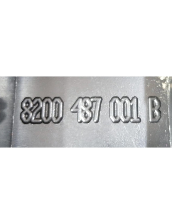 Carpete Tampa Compartimento Assoalho Grand Scenic 2008 2009 Preto