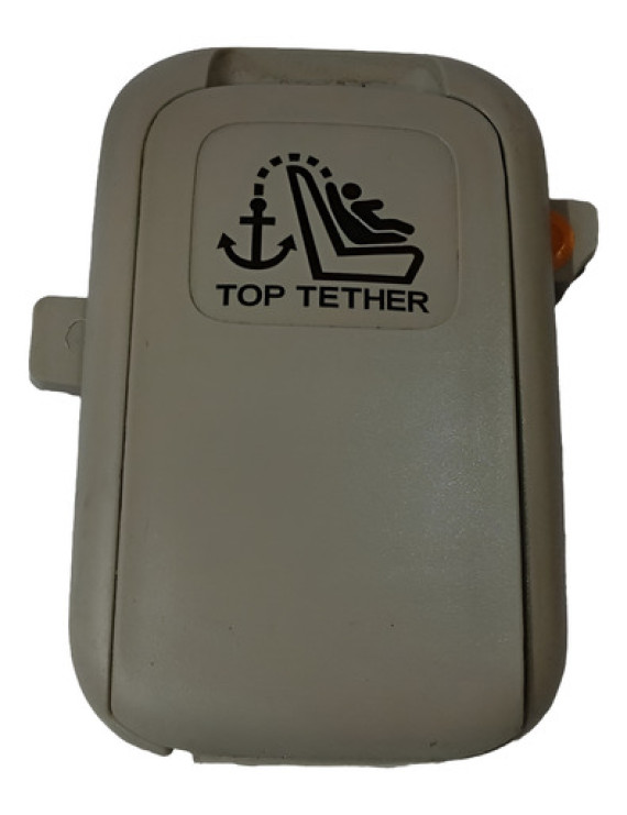 Acabamento Trava Cadeirinha Banco Hrv 2016 - 2021 Cinza