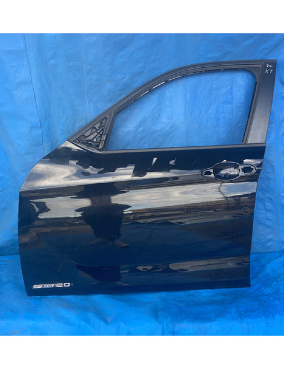 Porta Dianteira Esquerda Bmw X1 2009 2010 2011 2012 Dianteira Esquerdo Preto