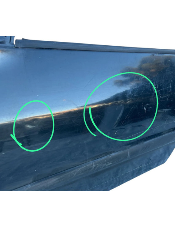 Porta Dianteira Esquerda Peugeot 206 207 1999 A 2012 Dianteira Esquerda Preto