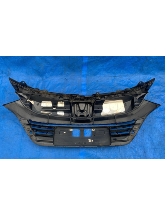 Grade Cromada Dianteira Honda Hrv 2019 2020 2021