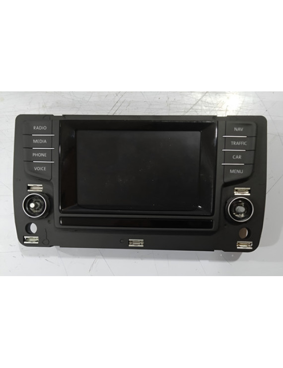 Multimídia Nav Golf 2014 - 2019 / Sem Botão    Preto