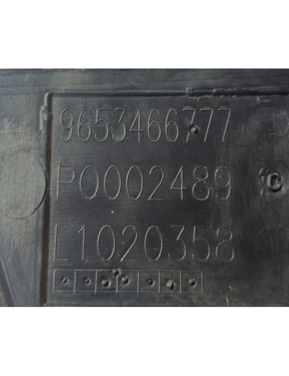 Emblema Grade Dianteira Peugeot 307 2007 - 2012 Preto