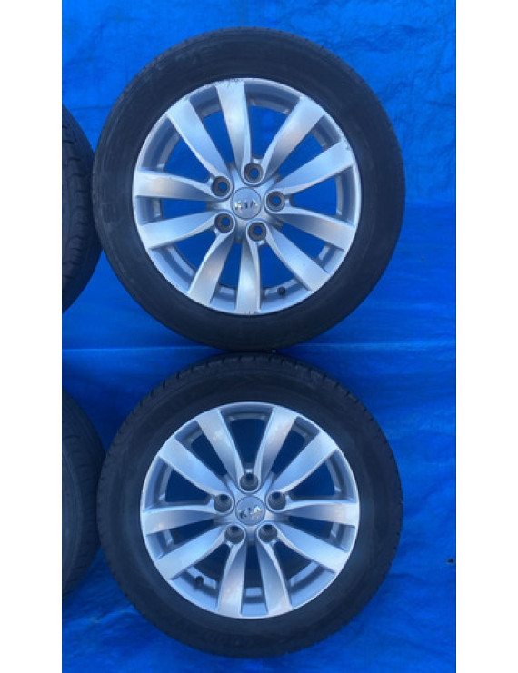 Jogo De Rodas Aro 16 Kia Cerato 2014 2015 2016