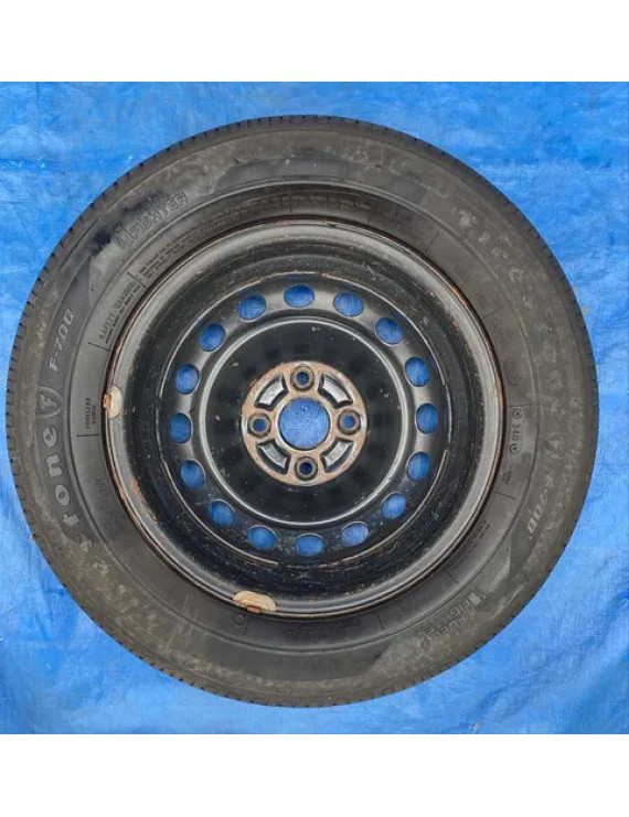 Roda Ferro Aro 14 Toyota Etios 2015 2016 2017 Preto