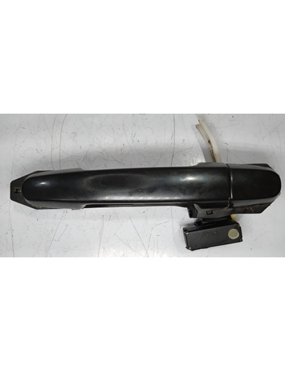 Maçaneta Externa Traseira Direita Corolla 2003 - 2008 Preto Traseira
