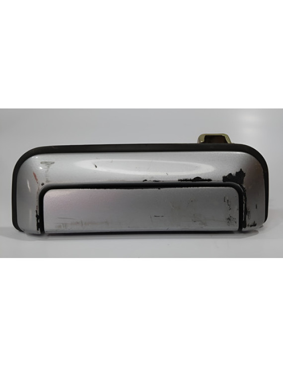 Maçaneta Externa Dianteira Esquerda Pajero Sport 2007 - 2012 Prateado Dianteira