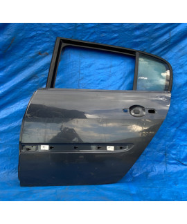 Porta Traseira Esquerda Megane 2006 A 2012 Traseira Esquerda Preto