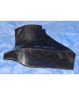 Ponteira Direita Parachoque Traseiro Honda Crv 2007 - 2011 Preto