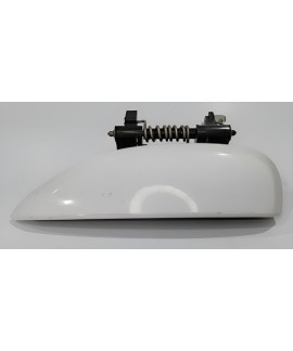 Maçaneta Externa Dianteira Esquerda Sandero 2016 17 18 2019 Branco Dianteira