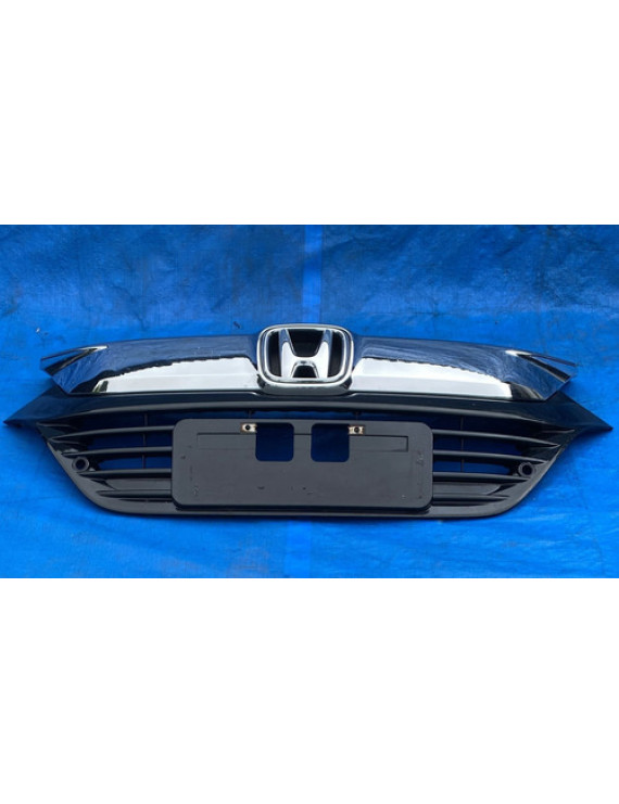 Grade Cromada Dianteira Honda Hrv 2019 2020 2021