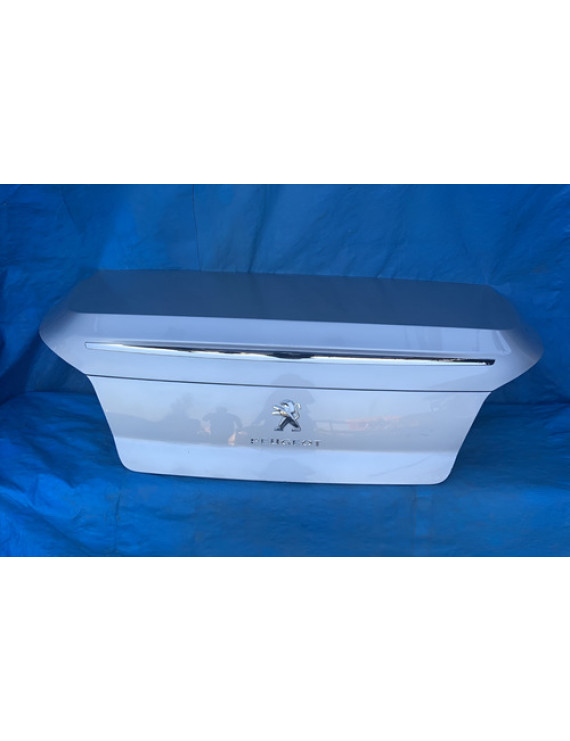 Tampa Traseira Peugeot 508 2012 2013 2014 2015 Branco