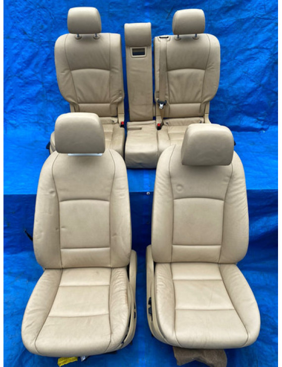 Jogo De Bancos Bmw 535i Gt 2011 2012 Bege
