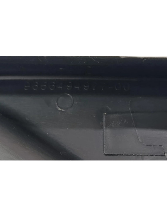 Acabamento Interno Direito Tampa Traseira C3 2003 - 2012 Preto