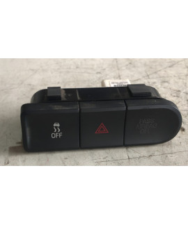 Botão Pisca Alerta E Controle Tração Edge 2009 - 2012  Preto