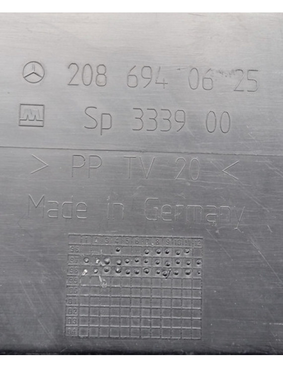 Acabamento Soleira Porta Malas Mercedes Clk 320 1998 - 2002