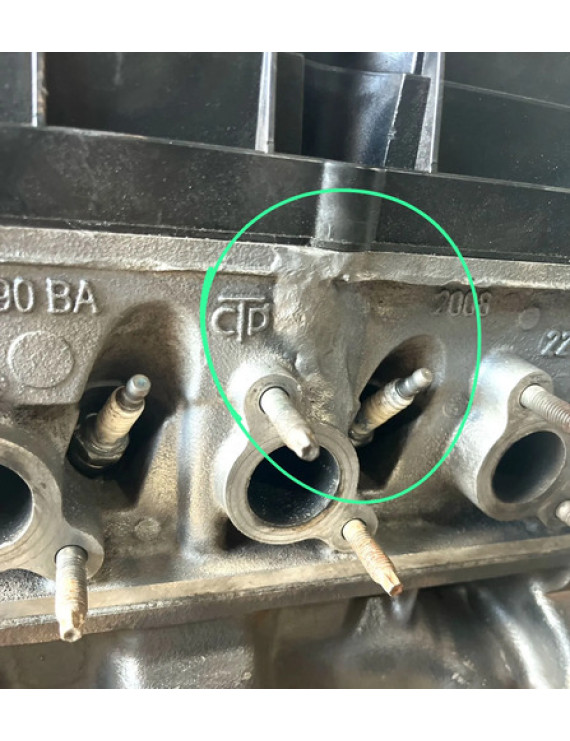 Motor Parcial Fiesta 1.0 Rocam 2003 2004 2005 Gasolina