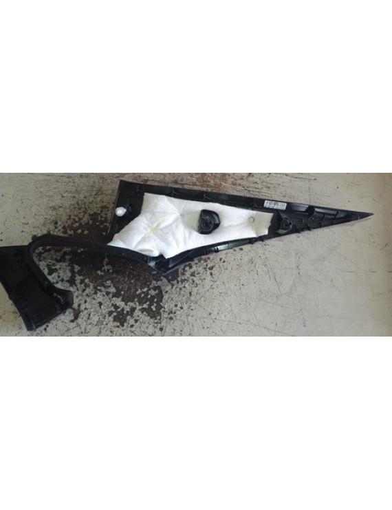Moldura Coluna Traseira Esquerda Honda Civic 2017 - 2020 