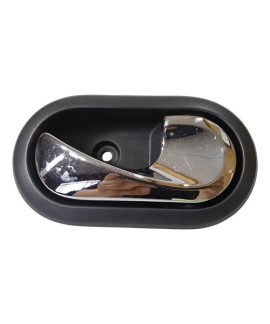 Maçaneta Interna Direita Duster Oroch 2016 2017 2018 2019 Preto Dianteira/traseira