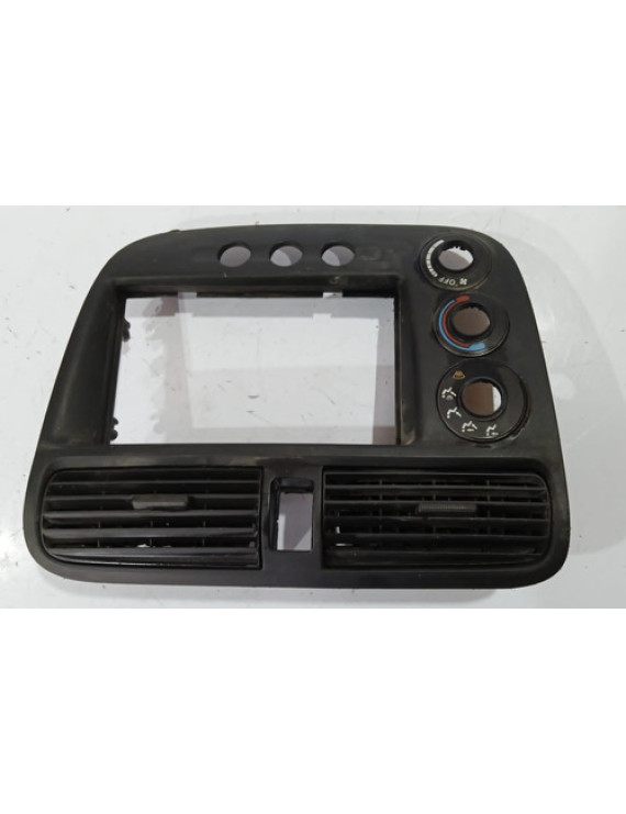 Moldura Painel Ar Condicionado Honda Civic 2001 - 2005   